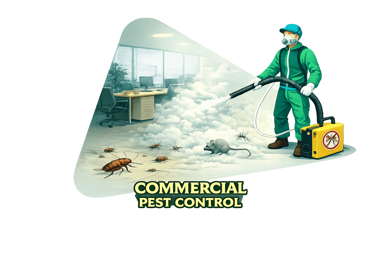 Business pest control service for offices and facilities