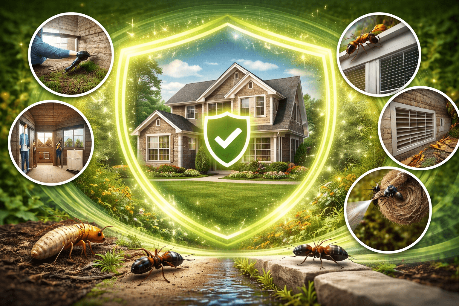 Professional spray service for long-term control